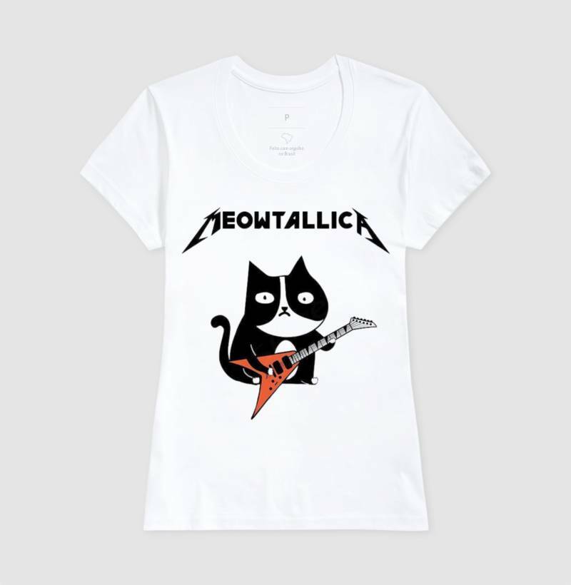 Camiseta Meowtallica