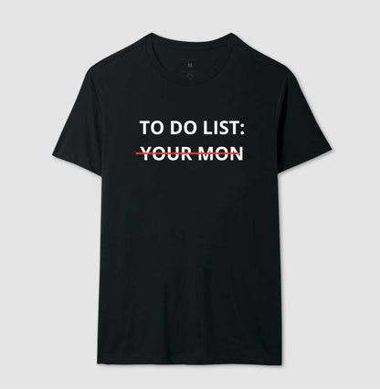 Camiseta To-Do List